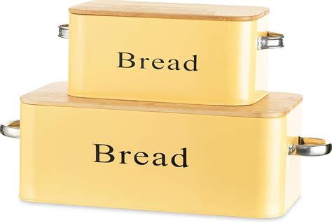 metal bread box set|extra large metal bread box.